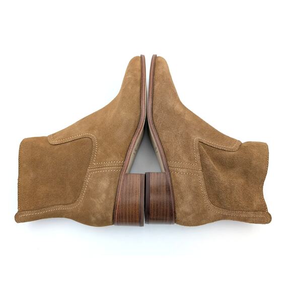 Cole Haan Naia Pointed Toe Block Heel Booties Women's Brown Size US7B - Picture 11 of 13